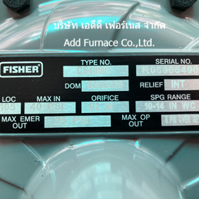 Fisher Type No CS400IN